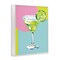 Stupell Industries Cocktail with Lime Slice Framed Giclee Wall Art Design by Susan Jill